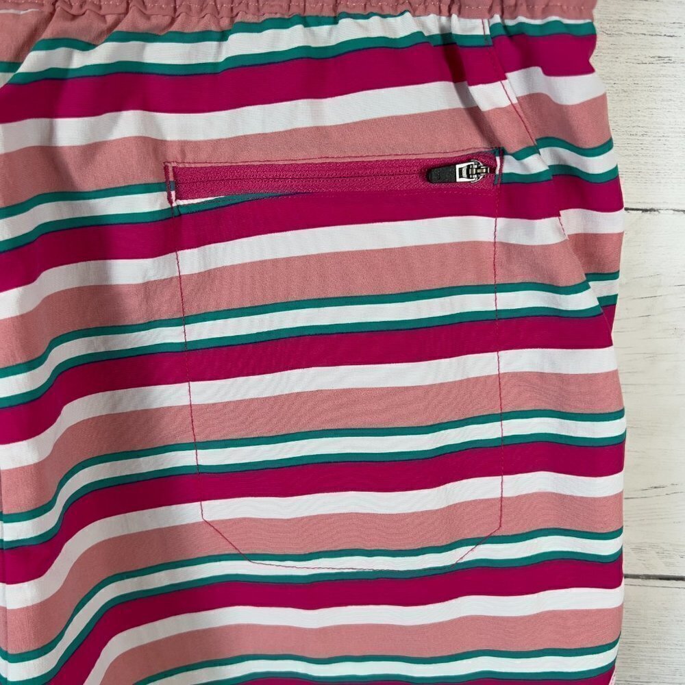 The North Face Shorts Womens Size Small Classic V Pink Striped Mini 4 in Outdoor - Picture 11 of 16